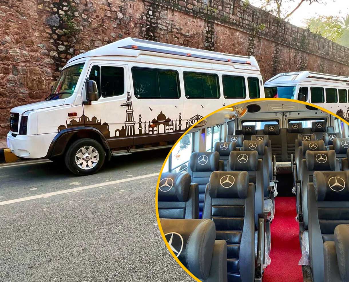 22 Seater Luxury Tempo Traveller