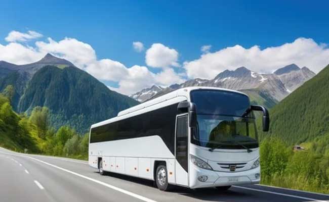 54 Seater bus hire in delhi