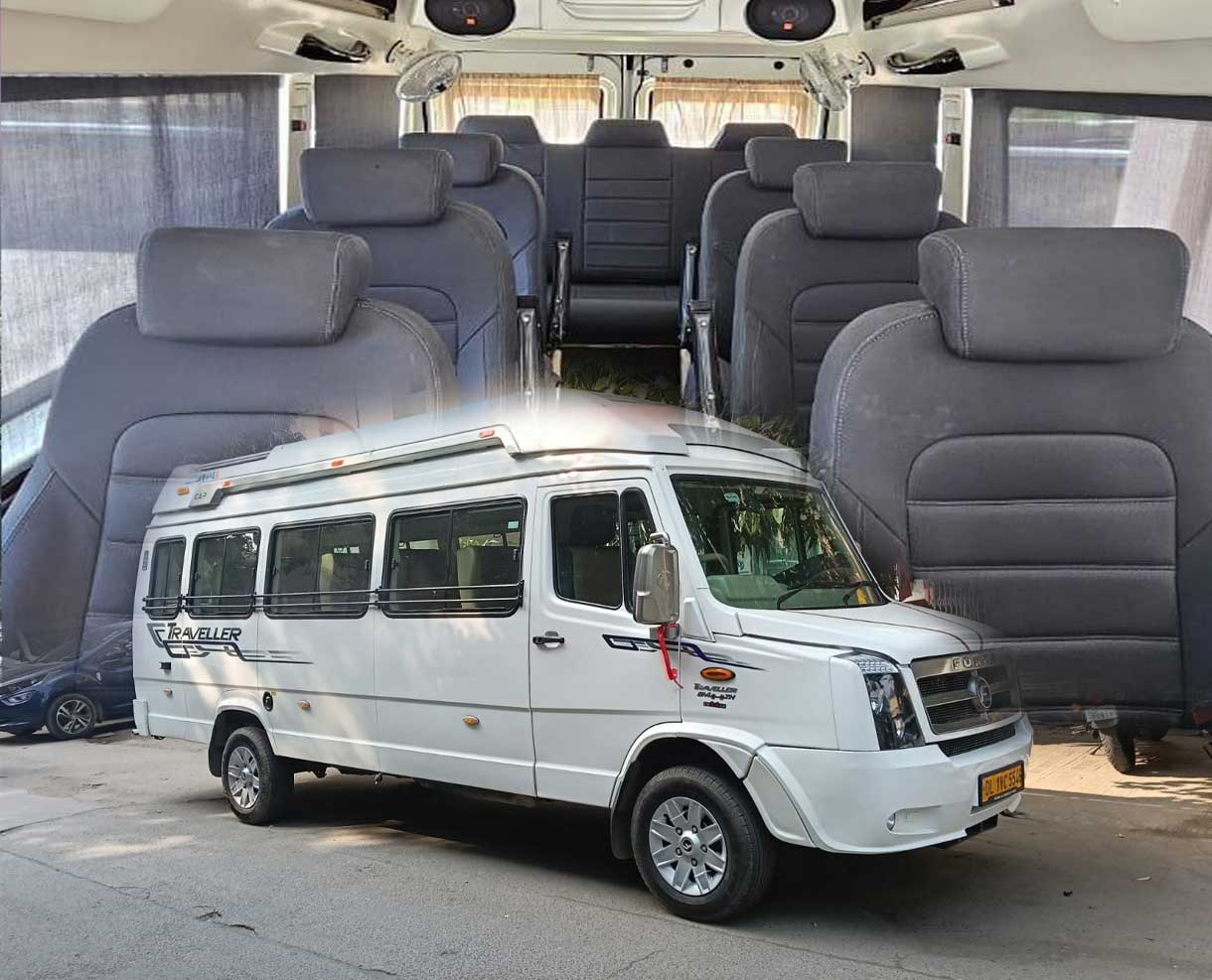 9 Seater Tempo Traveller