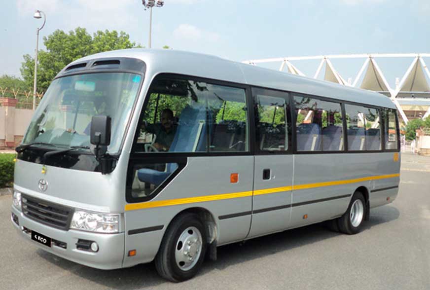 27 seater ac bus hire